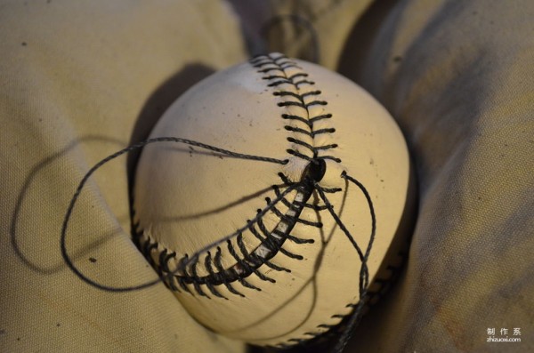 Sew a baseball, it seems pretty simple