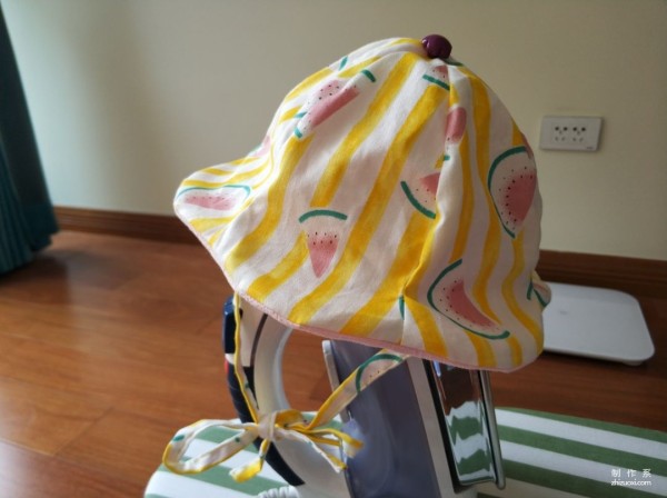 Detailed explanation of handmade fabric production of petal hat for baby sun hat