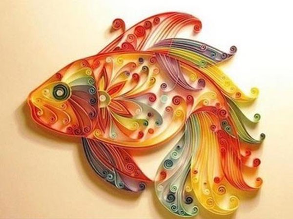 Unimaginable paper-quilling DIY products by creative handcrafts