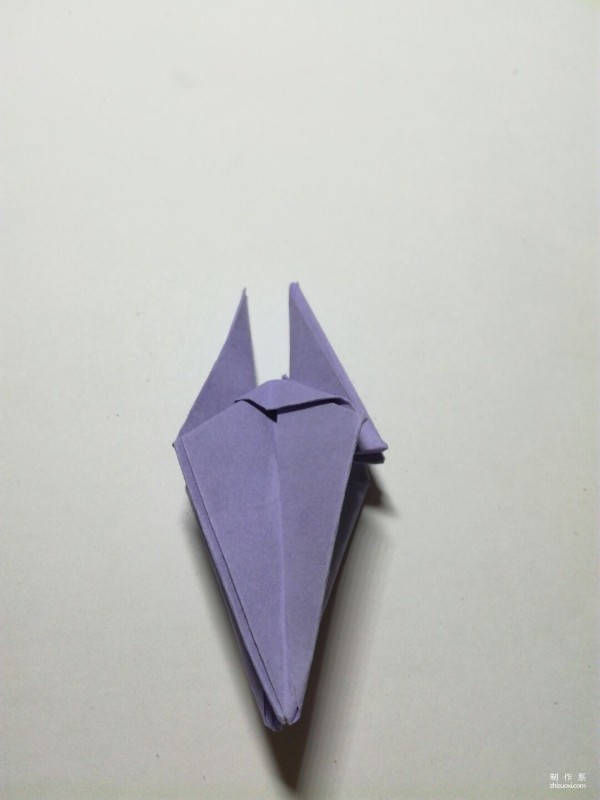 How to fold the three-headed paper crane, teach you how to fold the super weird three-headed paper crane using colored paper