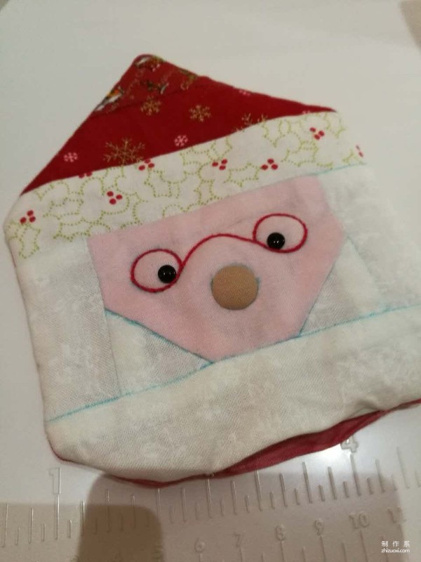 How to make a cute Santa Claus with rags