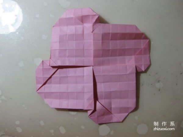 Simple and beautiful handmade origami method of ice cream roses