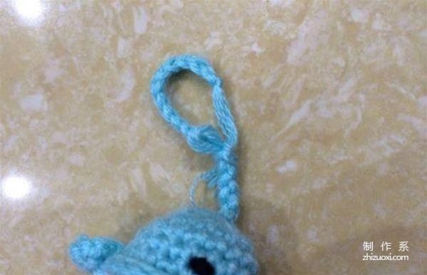 Wool knitting tutorial for couples little whale pendant jewelry