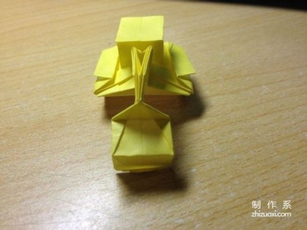 Very interesting excavator origami illustrated tutorial