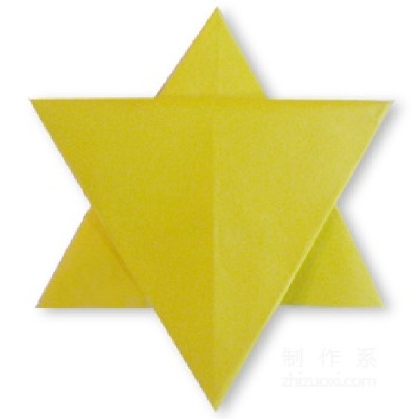 Star origami method