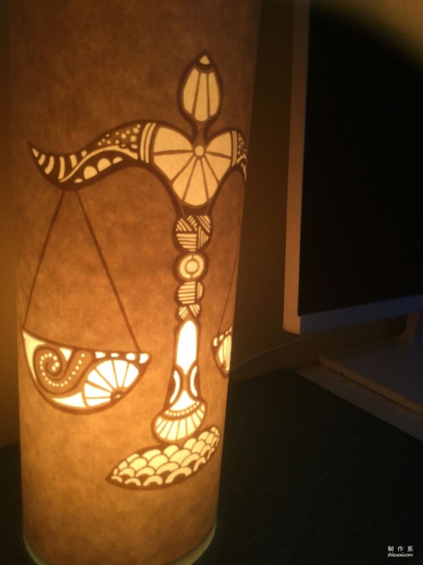 How to make handmade paper carvings for lampshade and lamp bucket installation