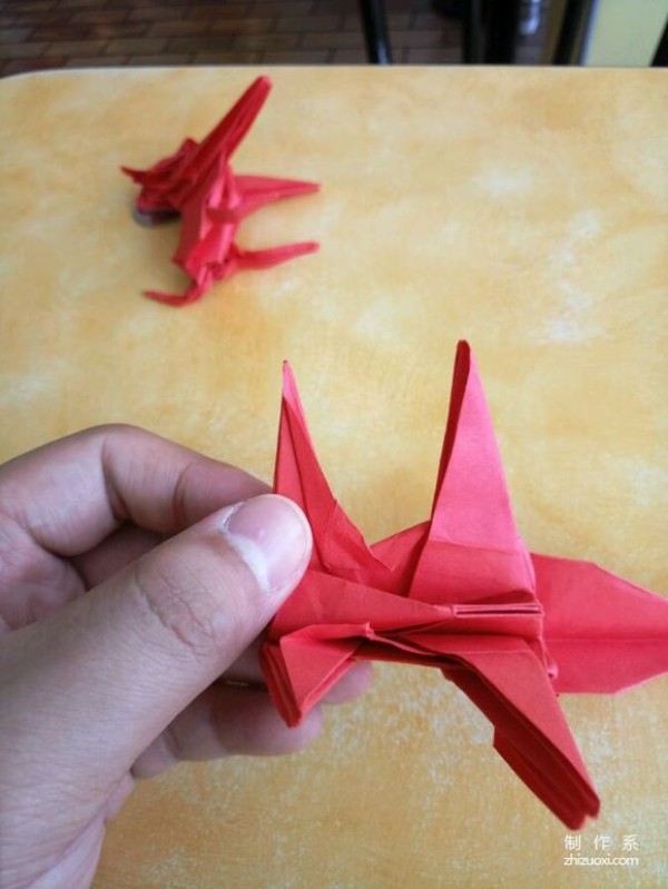 Origami paper dog origami real photo tutorial method picture collection