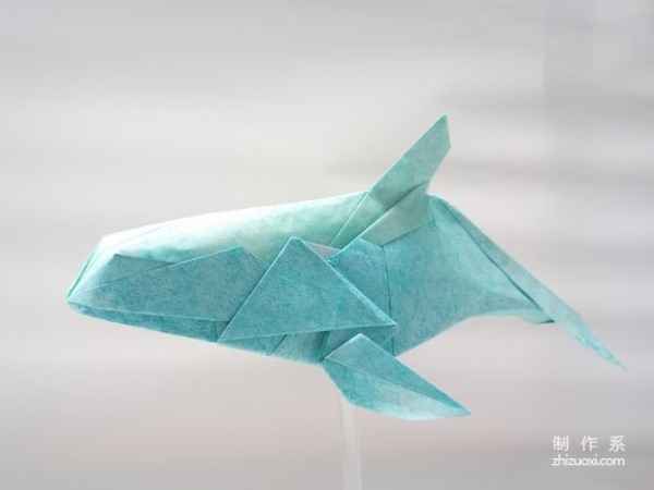 Coloring techniques for origami works, complete paper processing methods and techniques