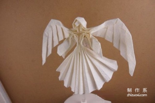 Beautiful and moving angel origami real shot illustrated tutorial