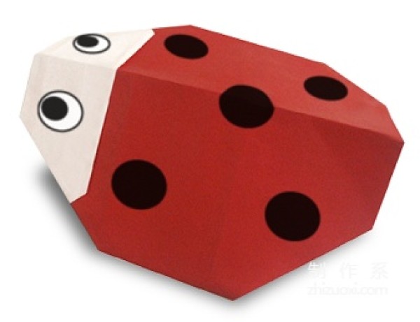 How to make origami seven-star ladybug