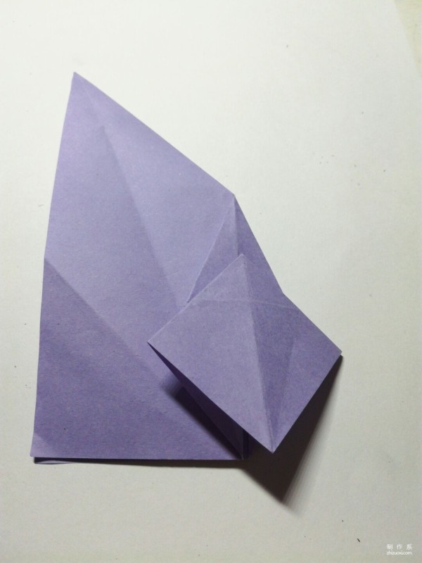 How to fold the three-headed paper crane, teach you how to fold the super weird three-headed paper crane using colored paper