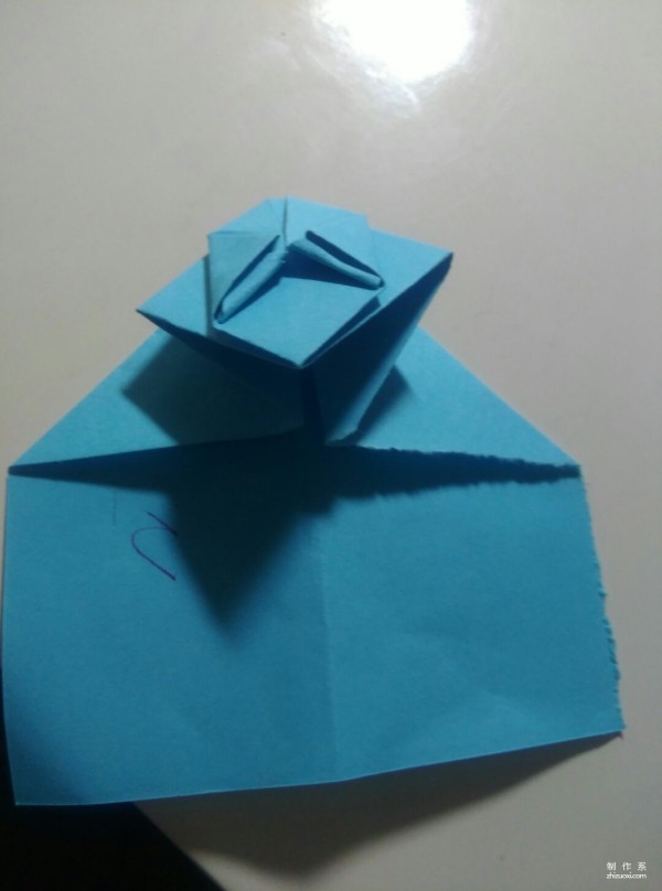 Simple and beautiful snail origami method illustrated tutorial