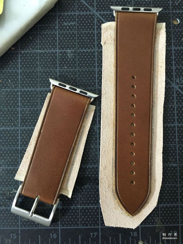 Apple Watch leather strap production process