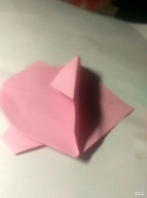 Simple and cute bear head origami tutorial