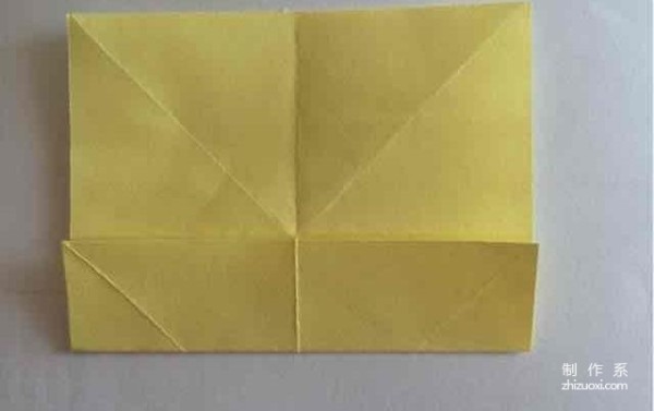 Simple and beautiful handmade origami method of paper box with sunflower petals