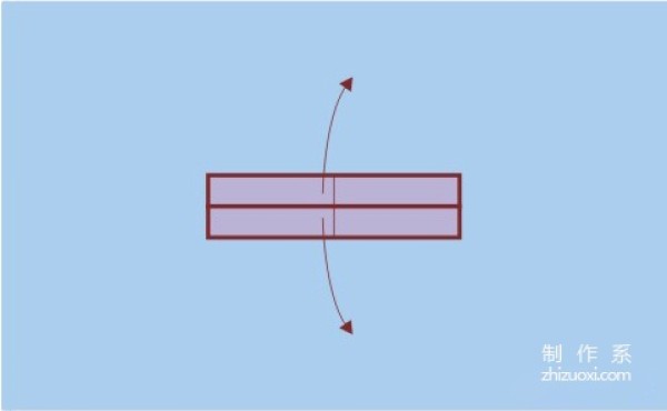 Illustrated tutorial on the origami method for D among the 26 English letters