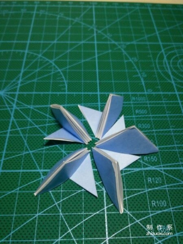 Simple and beautiful origami peach blossom, peach blossom DIY origami real photo tutorial