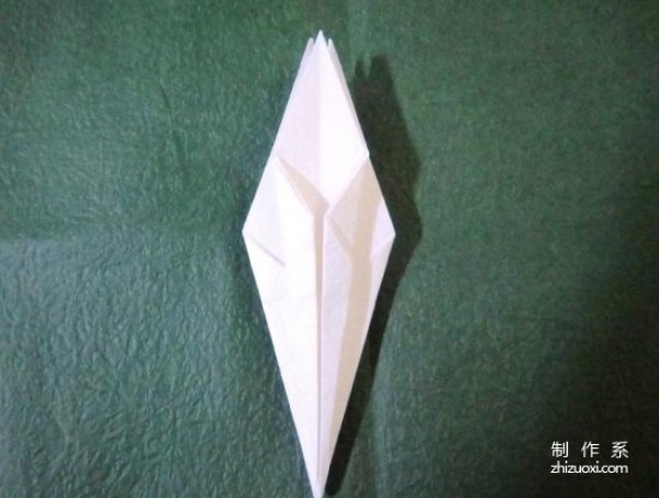 How to fold a lily origami iron gun lily step by step diagram