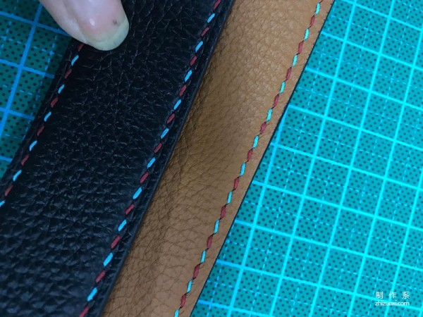 Use double-needle and double-thread sewing to make your bag unique and exciting