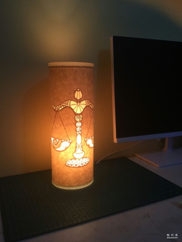 How to make handmade paper carvings for lampshade and lamp bucket installation