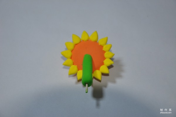 How to make Plants vs. Zombies sunflowers from clay