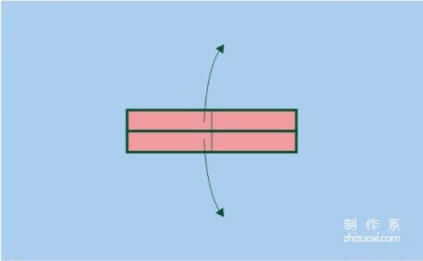 DIY illustrated tutorial on the origami method of the English letter E