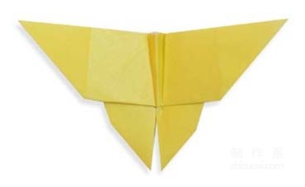 Beautiful little butterfly origami method