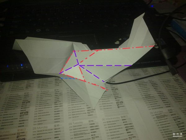 Three-dimensional 3D square cat handmade DIY origami detailed tutorial with real-life pictures