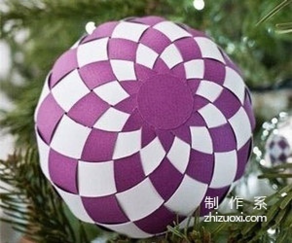 Tutorial on how to make simple paper ball decorations