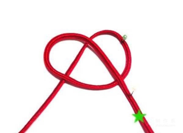 Illustrated tutorial on how to tie the ten-hole long eye knot