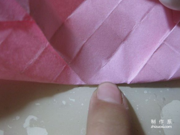 Simple and beautiful handmade origami method of ice cream roses