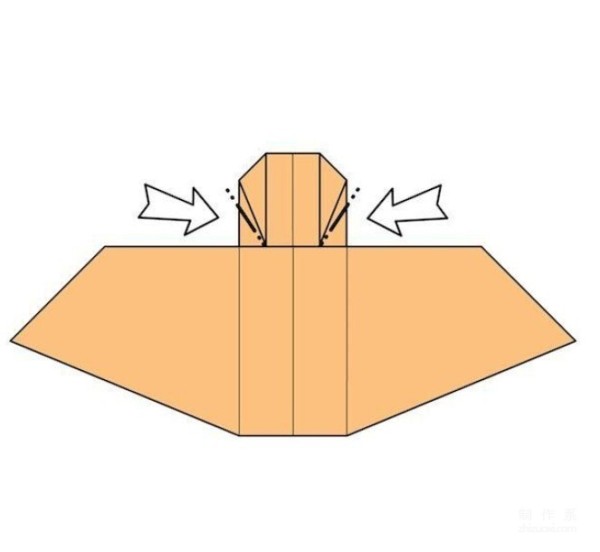 Simple 3D origami sofa, illustrated tutorial on how to fold a sofa seat for fun