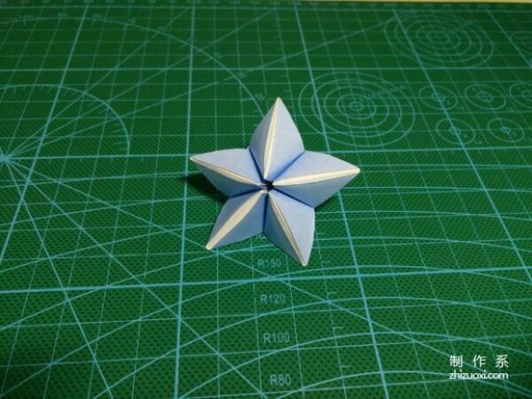 Simple and beautiful origami peach blossom, peach blossom DIY origami real photo tutorial