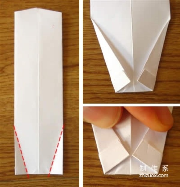 Detailed tutorial on how to make a small shirt using dollar origami