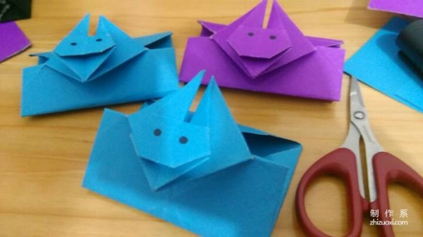 How to make origami bunny envelope