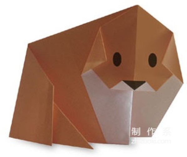 How to make origami cute dogs