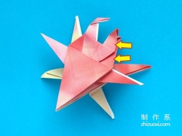 Teach you how to fold a small crab origami method with detailed picture tutorial