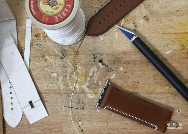 Apple Watch leather strap production process