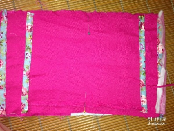 Handmade cloth making tutorial, handmade patchwork making Japanese-style private storage bag for girls