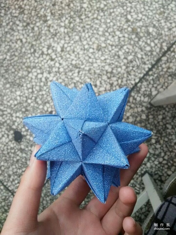 A simple and beautiful star ball handmade tutorial