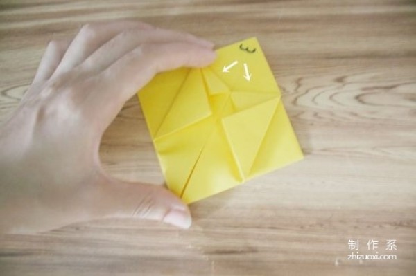 A picture-illustrated tutorial to teach you step-by-step origami Pikachu