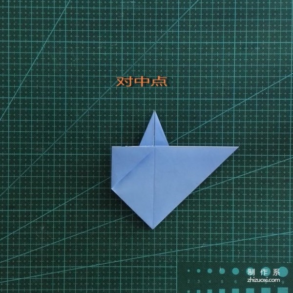 Michelle Fung short-hair girl avatar origami picture step-by-step tutorial