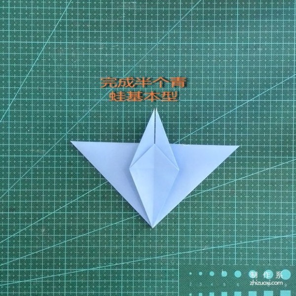 Michelle Fung short-hair girl avatar origami picture step-by-step tutorial