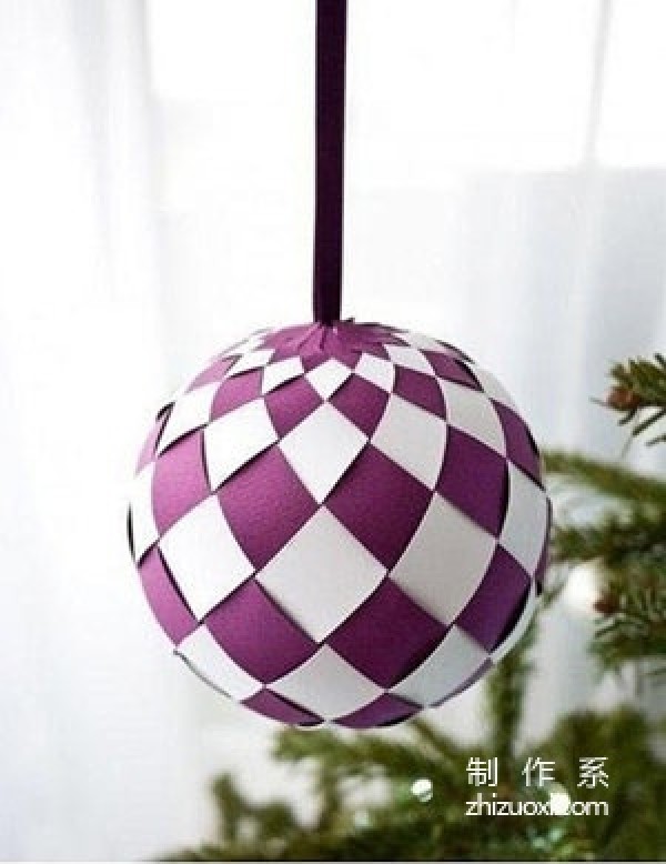 Tutorial on how to make simple paper ball decorations