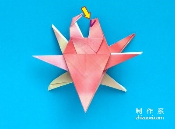 Teach you how to fold a small crab origami method with detailed picture tutorial