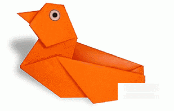 How to make origami duck