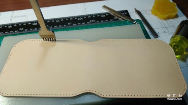 I made a windfall cloth wallet. Please give me some advice for newbies.