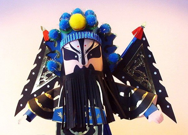 Origami handmade DIY restores the Taoyuan friendship during the Three Kingdoms era