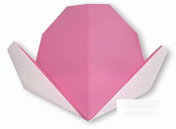 How to make peach origami