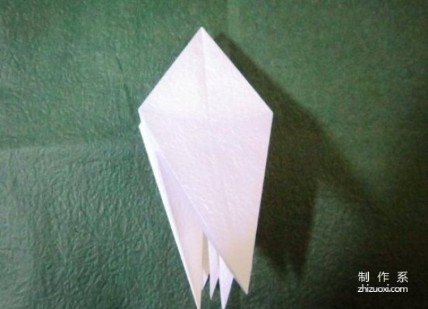 How to fold a lily origami iron gun lily step by step diagram